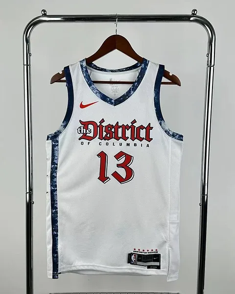 Camisola NBA Washington Wizards Jordan Poole #13 City Edition 2025