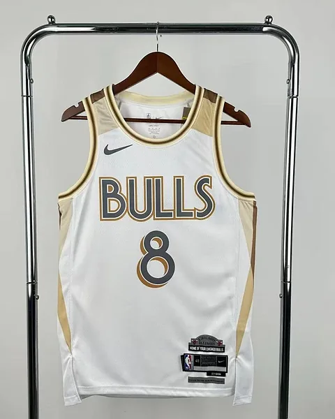 Camisola NBA Chicago Bulls Zach LaVine #8 City Edition 2025