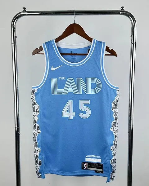 Camisola NBA Cleveland Cavaliers Donovan Mitchell #45 City Edition 2025