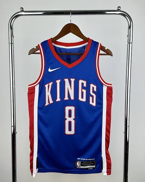 Camisola NBA Sacramento Kings Zach LaVine #8 City Edition 2025