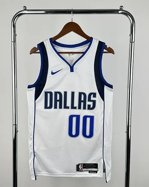 Camisola NBA Dallas Mavericks #00 Branca