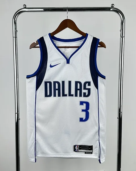 Camisola NBA Dallas Mavericks Anthony Davis #3 Branca 2023