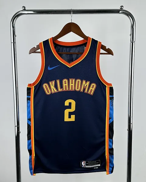 Camisola NBA Oklahoma City Thunder Shai Gilgeous-Alexander #2 Edição Especial 2025