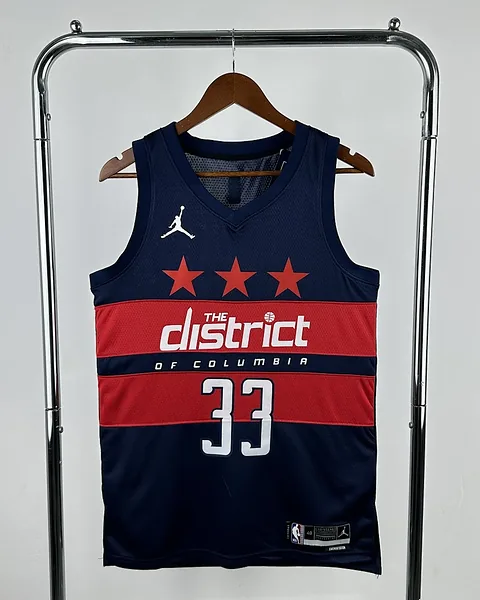Camisola NBA Washington Wizards Kyle Kuzma #33 Jordan 2025