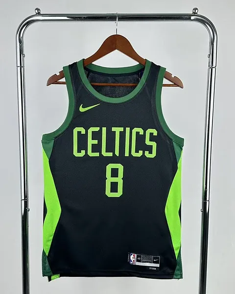 Camisola NBA Boston Celtics Kristaps Porzingis #8 Edição Especial 2025