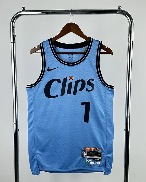 Camisola NBA Los Angeles Clippers James Harden #1 Edição Especial 2025