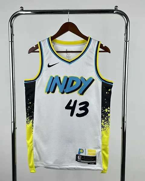 Camisola NBA Indiana Pacers Pascal Siakam #43 Edição Especial 2025