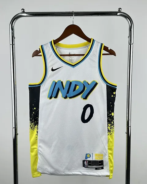 Camisola NBA Indiana Pacers Tyrese Haliburton #0 Edição Especial 2025