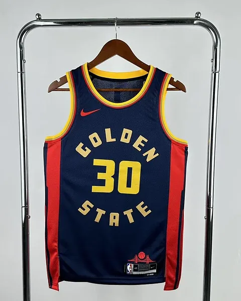 Camisola NBA Golden State Warriors Stephen Curry #30 Edição Especial 2025