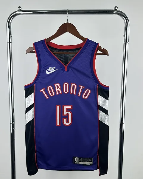 Camisola NBA Toronto Raptors Vince Carter #15 Retro 2025