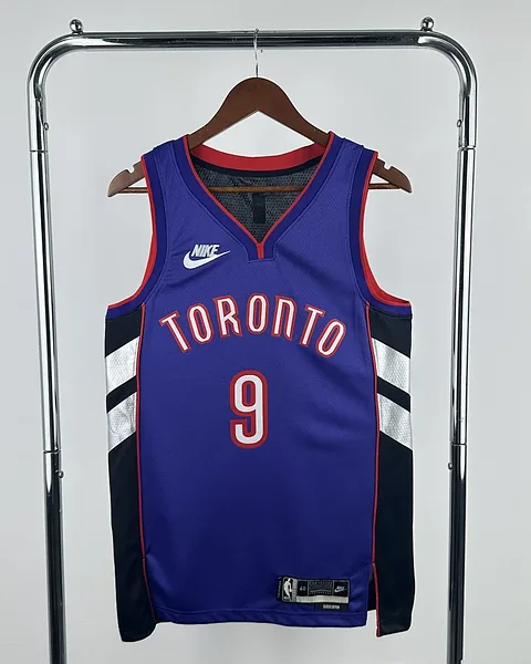 Camisola NBA Toronto Raptors RJ Barrett #9 Retro 2025