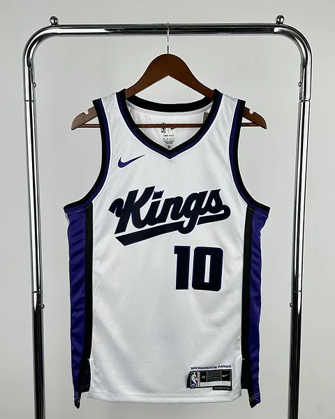 Camisola NBA Sacramento Kings DeMar DeRozan #10 Branca 2024