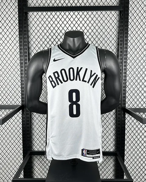 Camisola NBA Brooklyn Nets Choi Yeong-hee #8 Branca 2023