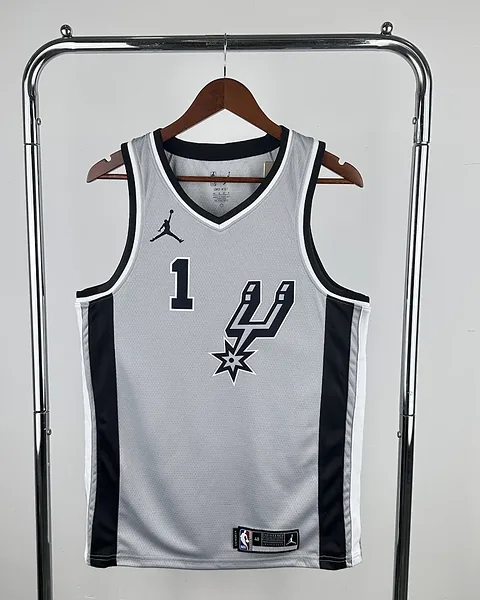 Camisola NBA San Antonio Spurs Victor Wembanyama #1 Jordan 2021