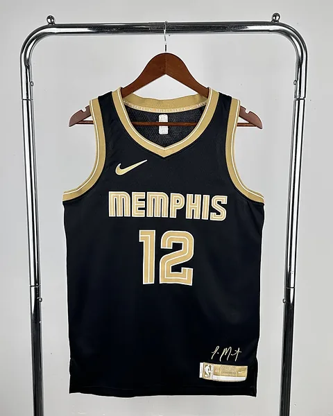 Camisola NBA Memphis Grizzlies Ja Morant #12 Earned Edition 2024