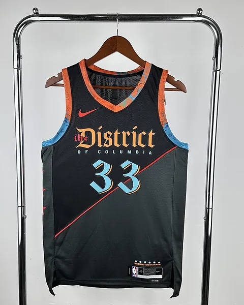 Camisola NBA Washington Wizards Kyle Kuzma #33 Edição Especial 2024