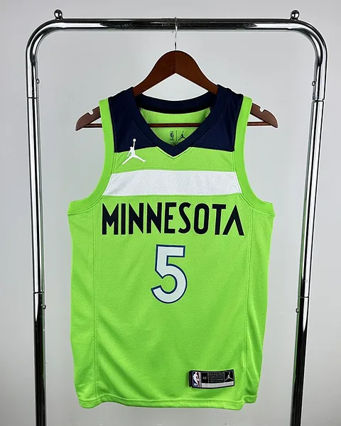 Camisola NBA Minnesota Timberwolves Anthony Edwards #5 Jordan