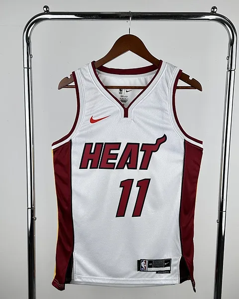 Camisola NBA Miami Heat Jaime Jaquez Jr. #11 Branca