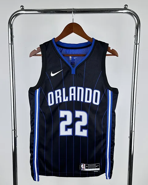 Camisola NBA Orlando Magic Franz Wagner #22 Preta 2023