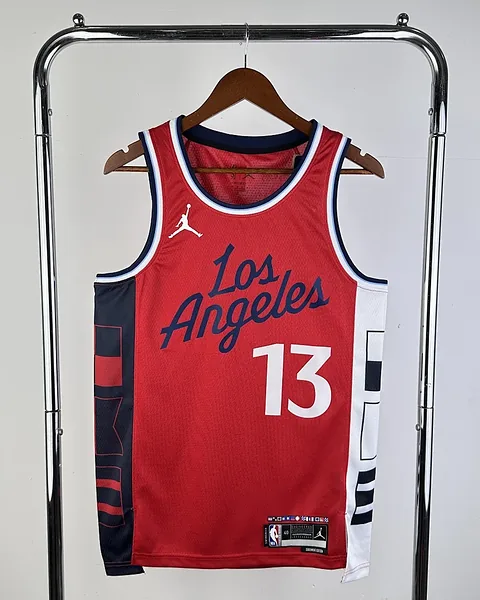 Camisola NBA Los Angeles Clippers Paul George #13 Jordan 2025