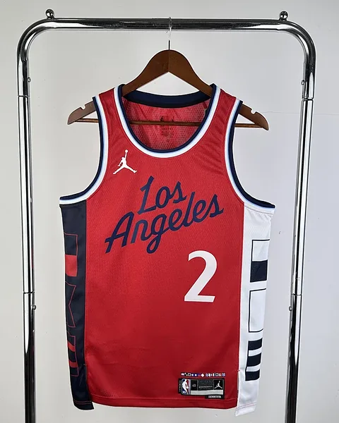 Camisola NBA Los Angeles Clippers Kawhi Leonard #2 Jordan 2025
