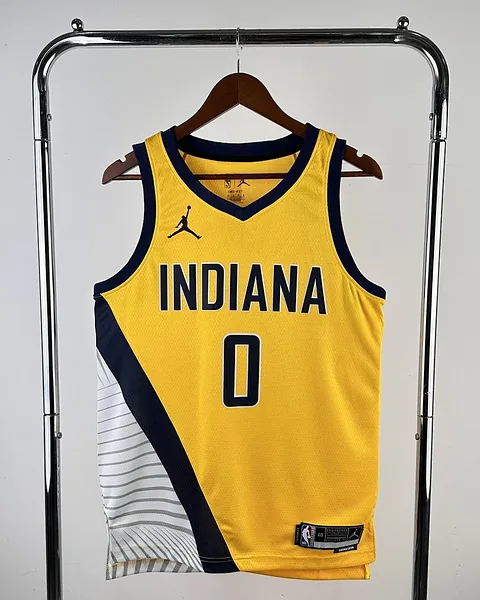 Camisola NBA Indiana Pacers Tyrese Haliburton #0 Jordan 2023