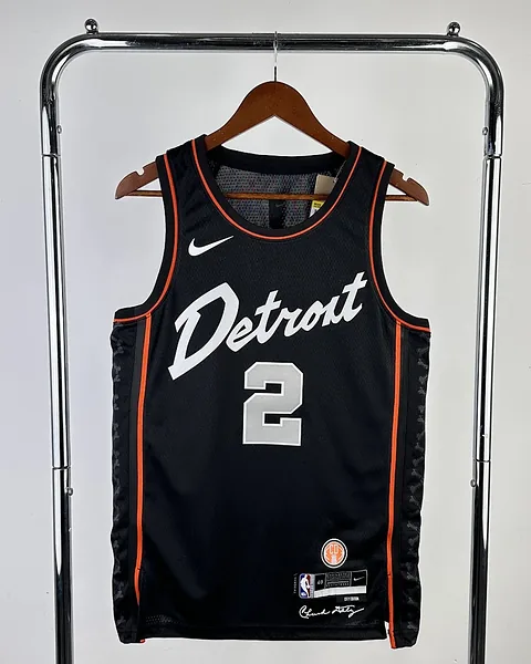 Camisola NBA Detroit Pistons Cade Cunningham #2 Edição Especial 2024