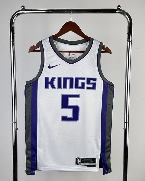 Camisola NBA Sacramento Kings De'Aaron Fox #5 2023