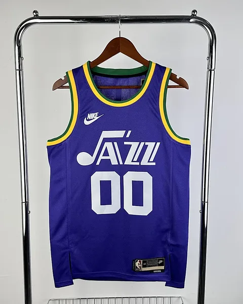 Camisola NBA Utah Jazz Jordan Clarkson #00 Retro 2024