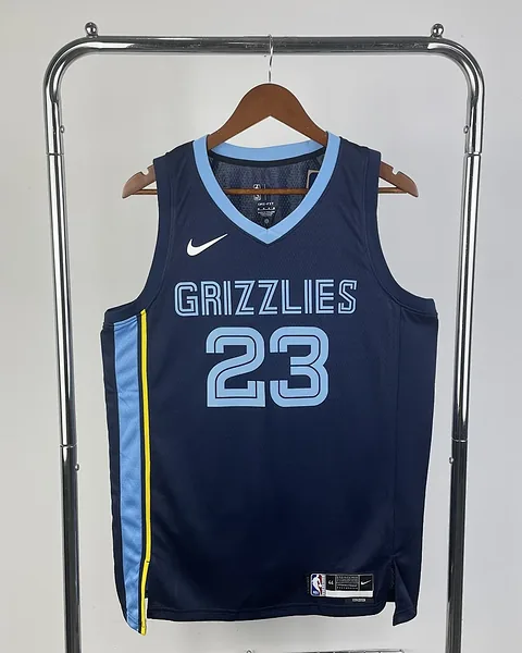 Camisola NBA Memphis Grizzlies Derrick Rose #23 Azul-Marinho 2023