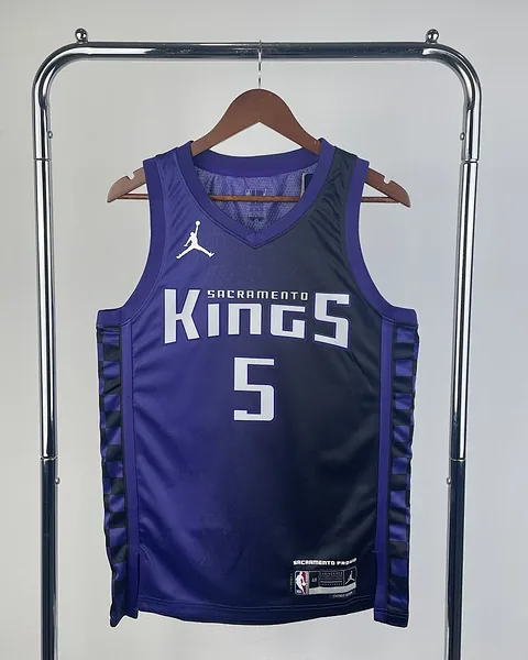 Camisola NBA Sacramento Kings De'Aaron Fox #5 Jordan 2024