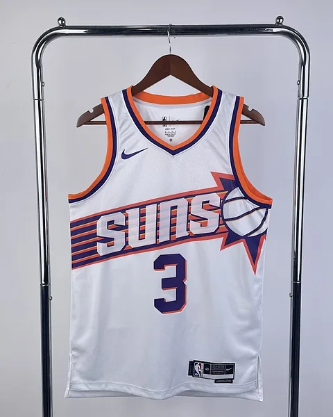 Camisola NBA Phoenix Suns Bradley Beal #3 Branca 2024