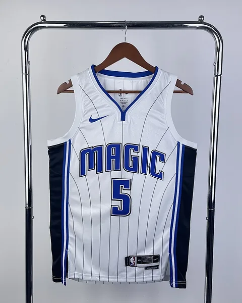 Camisola NBA Orlando Magic Paolo Banchero #5 Branca 2023