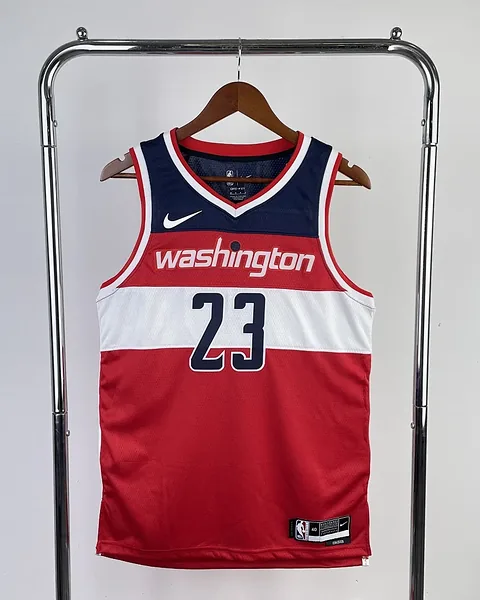 Camisola NBA Washington Wizards Michael Jordan #23 Vermelha 2023
