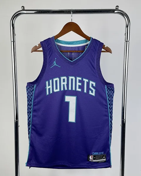 Camisola NBA Charlotte Hornets LaMelo Ball #1 Jordan 2023