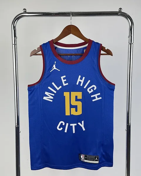 Camisola NBA Denver Nuggets Nikola Jokic #15 Jordan 2021