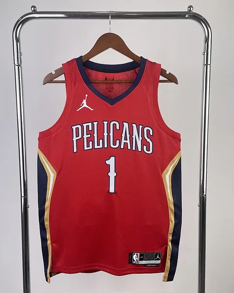 Camisola NBA New Orleans Pelicans Zion Williamson #1 Jordan 2023