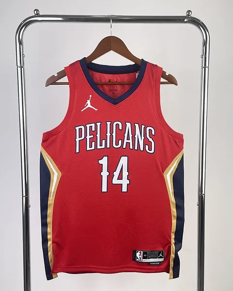 Camisola NBA New Orleans Pelicans Brandon Ingram #14 Jordan 2023