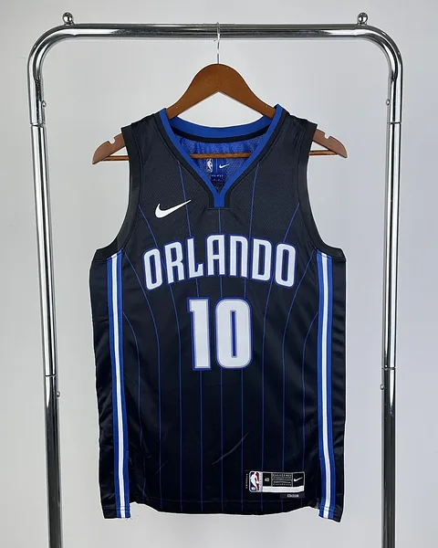 Camisola NBA Orlando Magic Bol Bol #10 Preta 2023