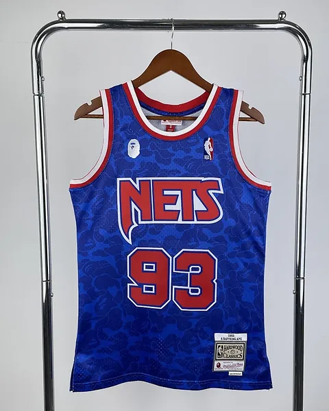 Camisola NBA Brooklyn Nets #93 Retro Mitchell & Ness Azul