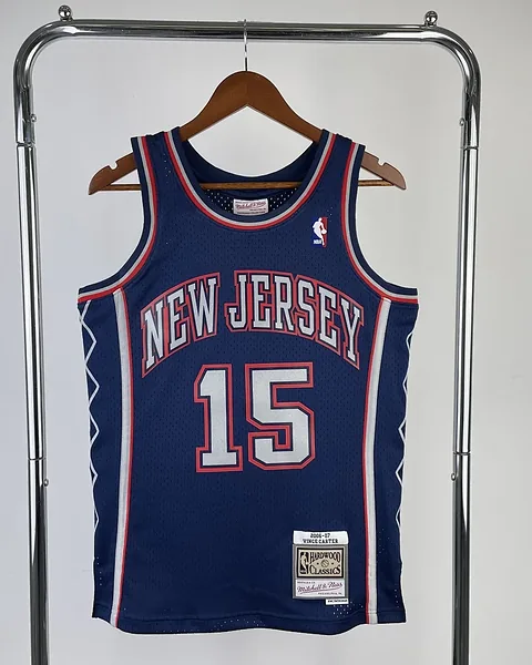 Camisola NBA Brooklyn Nets Vince Carter #15 Retro Mitchell & Ness 06/07