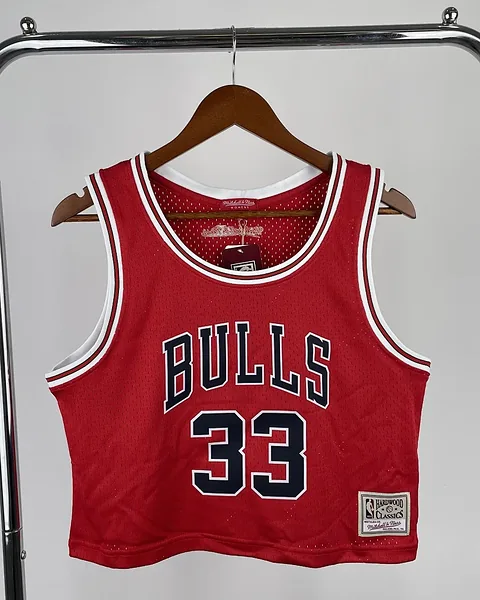 Camisola NBA Chicago Bulls Scottie Pippen #33 Mitchell & Ness Mulher