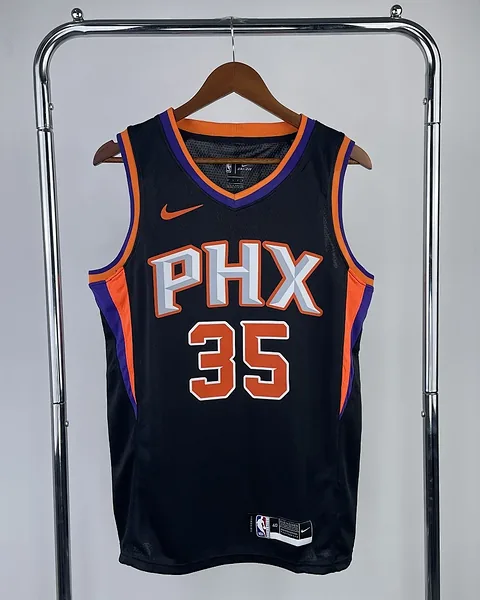 Camisola NBA Phoenix Suns Kevin Durant #35 Preta