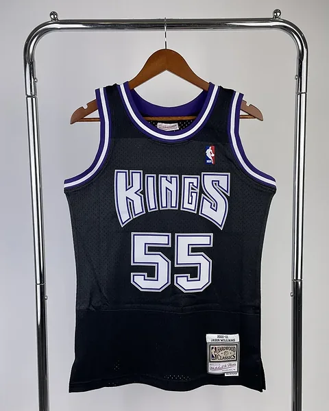 Camisola NBA Sacramento Kings Jason Williams #55 Retro Mitchell & Ness 2001