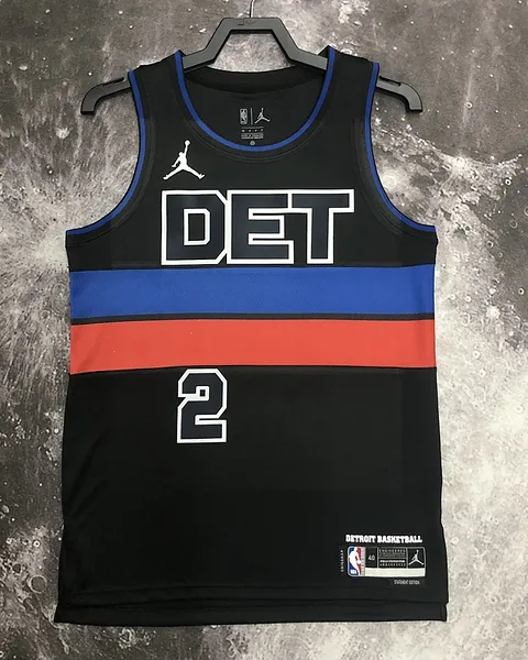 Camisola NBA Detroit Pistons Cade Cunningham #2 Jordan 2023