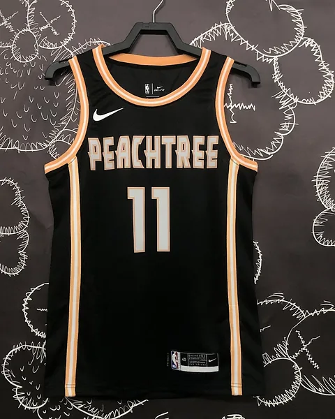 Camisola NBA Atlanta Hawks Trae Young #11 Edição Especial Preta