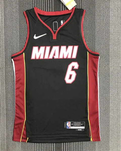 Camisola NBA Miami Heat LeBron James #6 75.º Aniversário