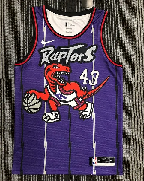 Camisola NBA Toronto Raptors Pascal Siakam #43 Retro Roxa