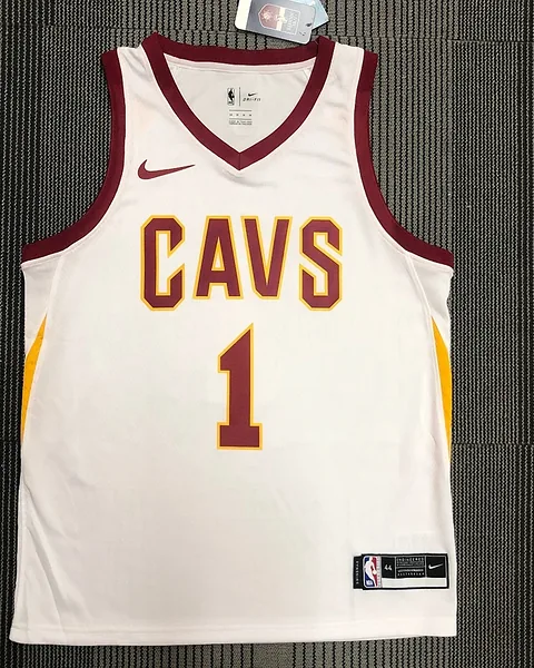 Camisola NBA Cleveland Cavaliers Derrick Rose #1 Branca