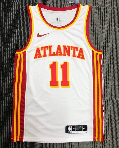 Camisola NBA Atlanta Hawks Trae Young #11 Branca
